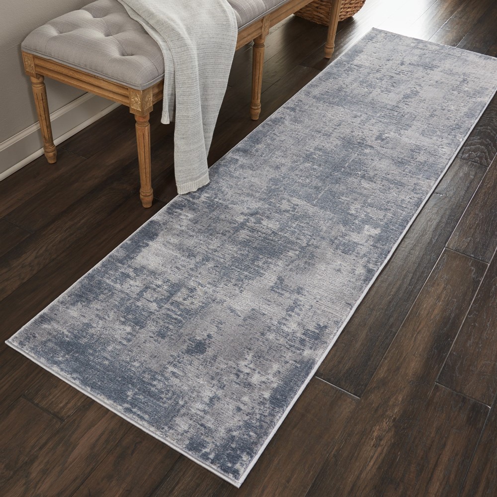 Rustic Textures Runners RUS05 in Grey